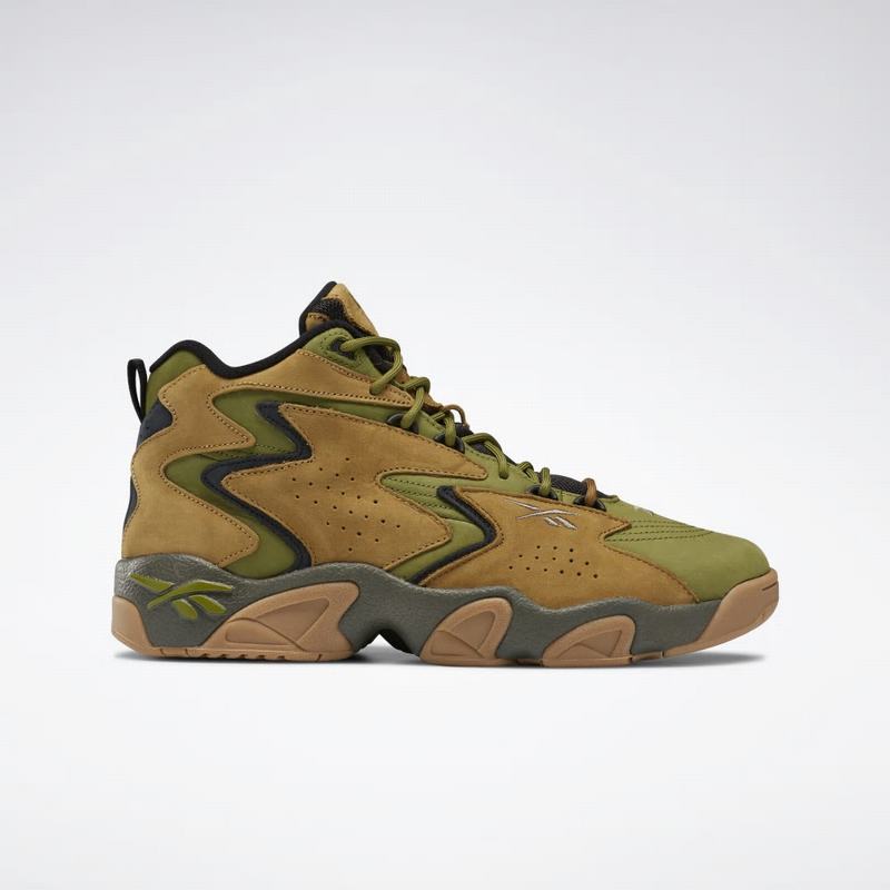 Ghete Baschet Reebok Atmos X Fly Mobius Barbati Aurii/Verzi Romania UP5032UD
